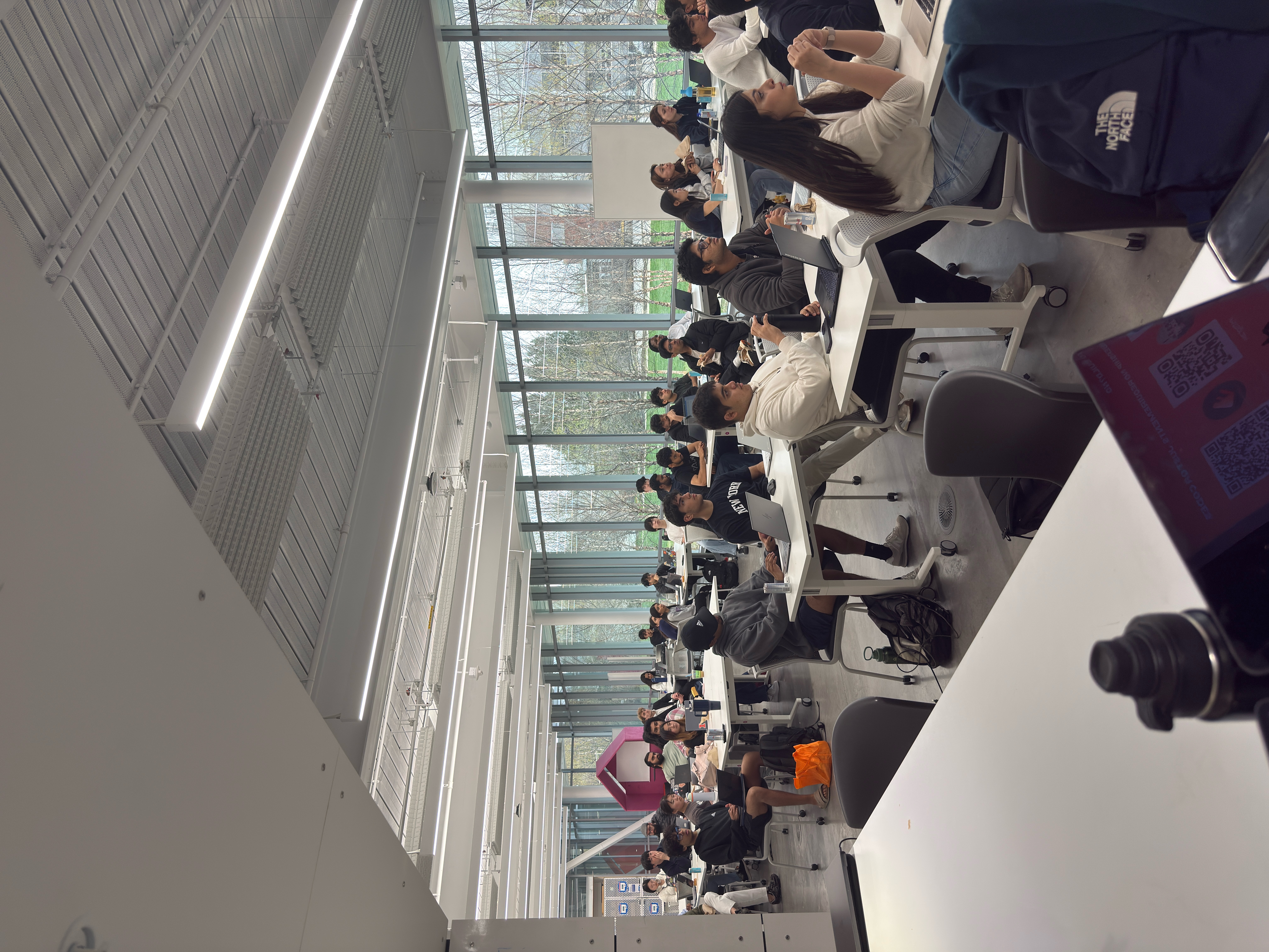 A full room of attendees working through the OpenClaw workshop